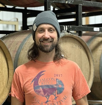 Keuka Spring Assistant Winemaker Dominic Sims
