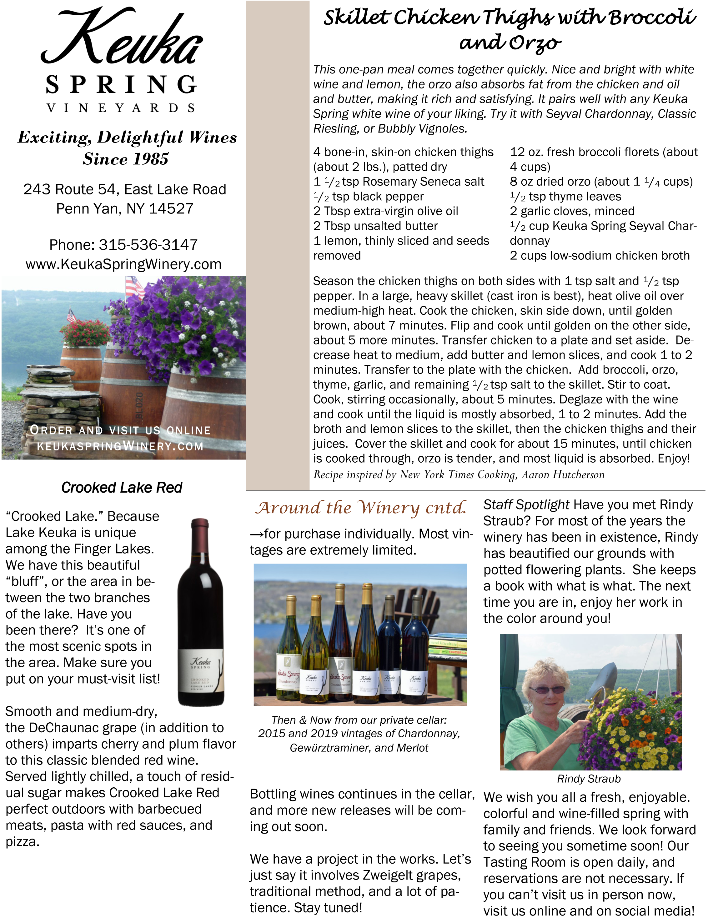 Vista Wine Club Newsletter May 2021 2